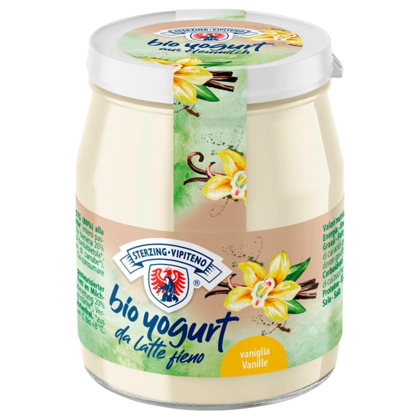 Sterzing Vipiteno Bio Joghurt Vanille 150g